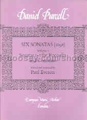 Sonatas (6) vol.1 No's 1-3 recorder 