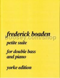 Petite Suite for Double Bass & Piano