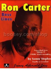 Ron Carter Bass Lines No 2 (From Aebersold vol.15) (Jamey Aebersold Jazz Play-along)