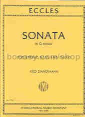 Sonata in G minor - for double bass & piano