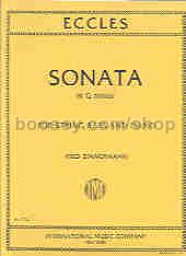 Sonata in G minor - for double bass & piano