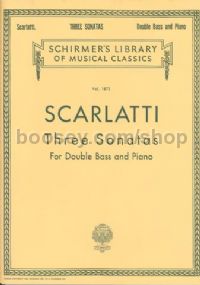 Three Sonatas for Double Bass