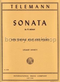 Sonata in A minor for Double Bass