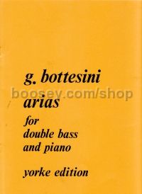 Arias for double bass & piano