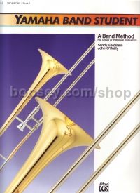 Yamaha Band Student Trombone Book 1 Bass Clef 