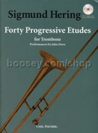 40 Progressive Etudes for Trombone (+ CD)