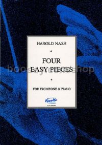 Four Easy Pieces for trombone and piano (Bass and Treble clef)