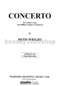 Concerto for Cornet - cornet & piano reduction