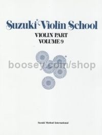 Suzuki Violin School Vol.9 Violin Part