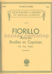 Studies or Caprices (36) violin