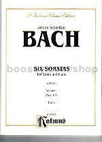 Sonatas (6) vol.1 1-3 violin