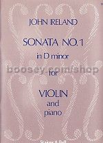 Sonata No1: violin & piano