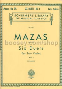 Duets Book 1 Op. 39 violin
