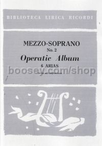 Operatic Arias for Mezzo-Soprano, Vol.I (Mezzo-Soprano & Piano)