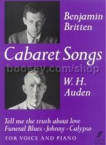 Cabaret Songs (Voice & Piano)
