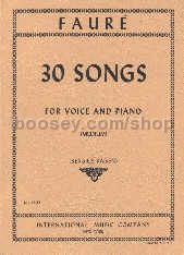 30 Songs Medium Voice