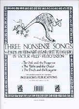 Three Nonsense Songs