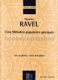 5 Melodies Populaire Grecques Low Voice