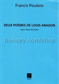 2 Poèmes de Louis Aragon - voice & piano