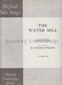 The Watermill (from "Four Poems by Fredegond Shove") in Eb for high voice