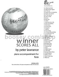 Winner Scores All for Flute (Piano Accompaniment)