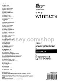 Easy Winners (Bassoon) - Piano Accompaniments