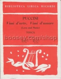 Vissi d'Arte, vissi d'Amore from "Tosca" (Soprano & Piano)