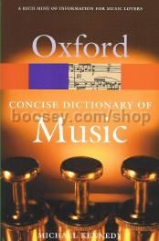 Concise Oxford Dictionary of Music