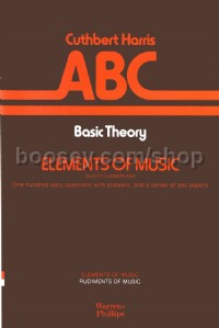 Cumberland Elements Of Music Abc Basic Theory     