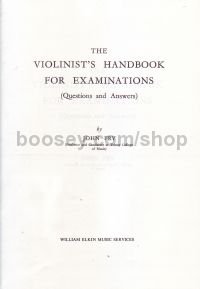 Violinists Handbook For Examinations 