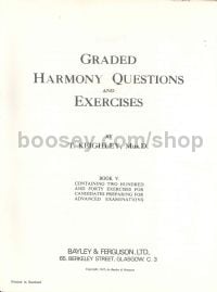 Graded Harmony Questions & Exercises Book 5