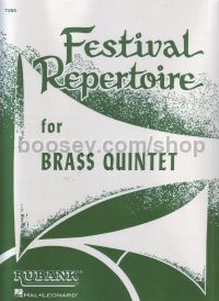 Festival Repertoire Brass Quintet Tuba 