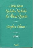 Suite from Nicholas Nickleby (Brass Quintet)