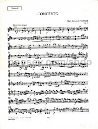 Viola Concerto in D major Op.1 (Violin 1 part)