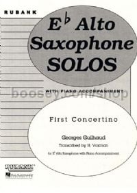 First Concertino for Eb Alto Saxophone