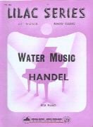 Water Music Inc Hornpipe (Lilac series vol.080) 