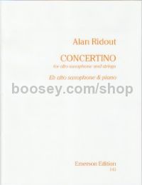 Concertino for Alto Saxophone