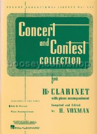 Concert & Contest Collection clarinet Solo Part 