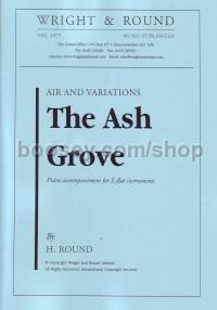 Ash Grove (air & Variations) eb Tenor Hn/pf
