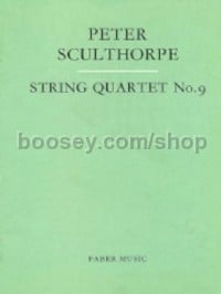 String Quartet No.9 (Score)
