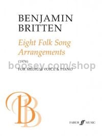 Eight Folk Song Arrangements (Medium Voice & Piano)