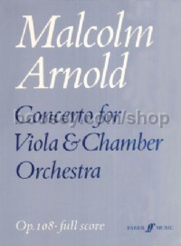 Concerto for Viola (Score)