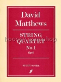 String Quartet No.1 (Score)