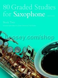 80 Graded Studies for Saxophone, Book II