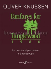 Fanfares for Tanglewood (Brass Ensemble Score)