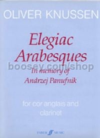 Elegiac Arabesques (Cor Anglais & Clarinet)