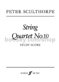 String Quartet No.10 (Score)