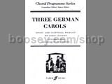 Three German Carols (SATB & Piano/Organ)