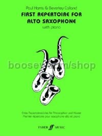 First Repertoire for Alto Saxophone (Alto Saxophone & Piano)