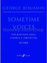 Sometime Voices (Score)